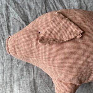 Maileg Pink Checkered Pig Big